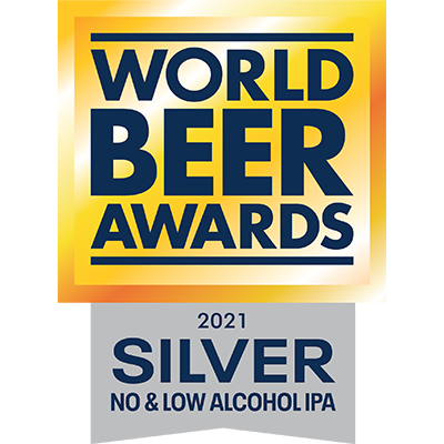 2021 World Beer Awards Silver Non& Low Alcohol IPA